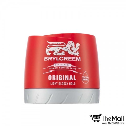 Brylcreem Original Pot Hair Cream Light Glossy Hold 150ml