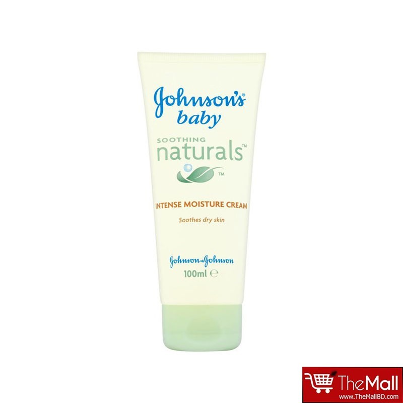 johnson's baby soothing naturals intense moisture cream 200ml