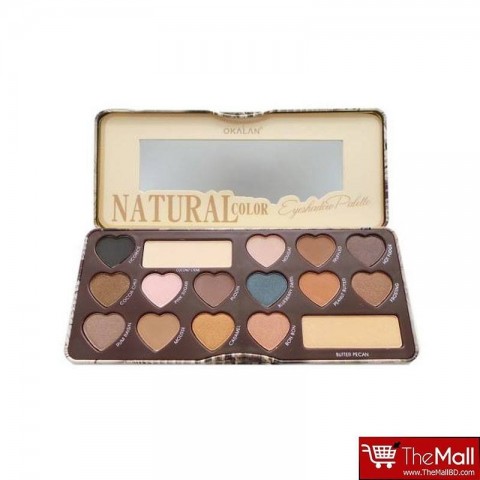 OKALAN Natural Color Eyeshadow Palette A