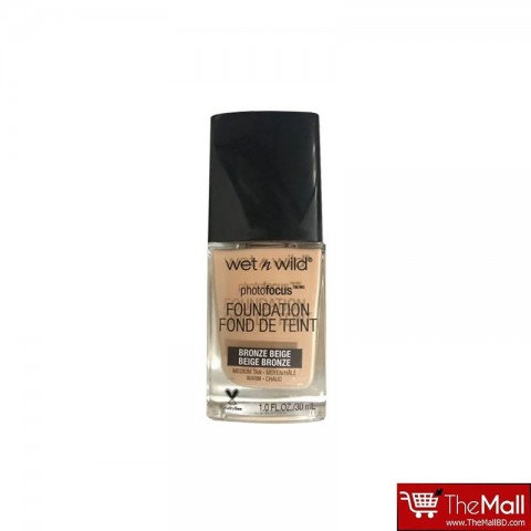 Wet n Wild Photofocus Foundation 30ml - 370C Bronze Beige