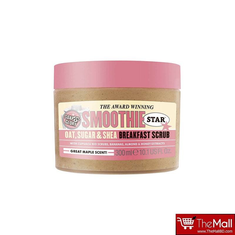 Soap & Glory Smoothie Star Oat Sugar & Shea Breakfast Scrub 300ml