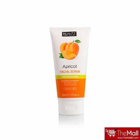 Beauty Formulas Revitalising Apricot Facial Scrub 150ml