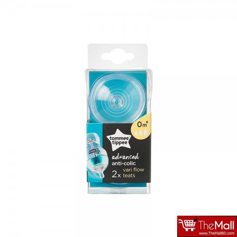 Tommee Tippee Advanced Anti Colic Teat Vari flow 2PK -0m+