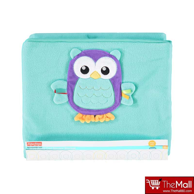 Fisher- Price Woodland OWL Stroller Blanket