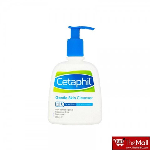 Cetaphil Face & Body Gentle Skin Cleanser For Dry, Sensitive Skin 236ml
