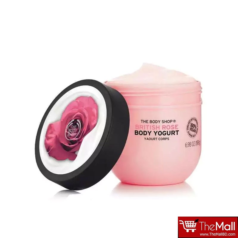 The Body Shop British Rose Body Yogurt 200ml
