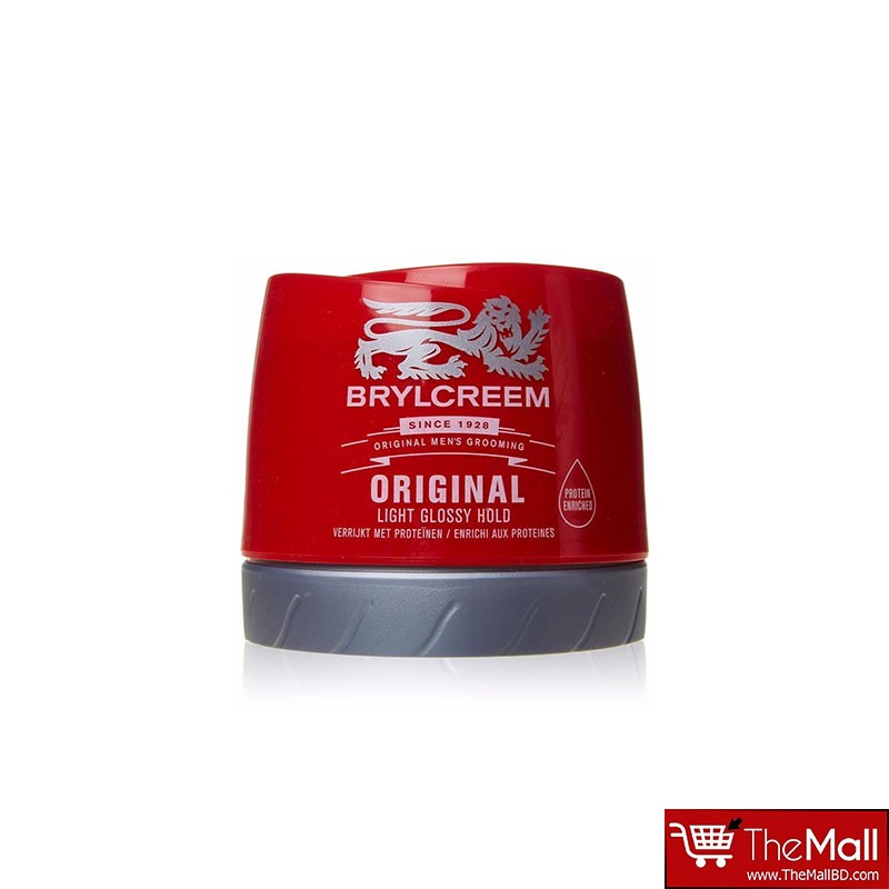 Brylcreem Original Pot Hair Cream Light Glossy Hold 250ml