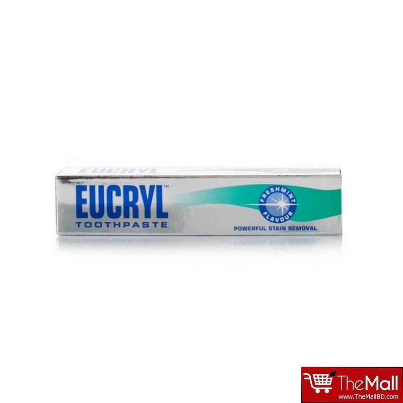Eucryl Powerful Stain Removal Freshmint Flavour Toothpaste 50ml
