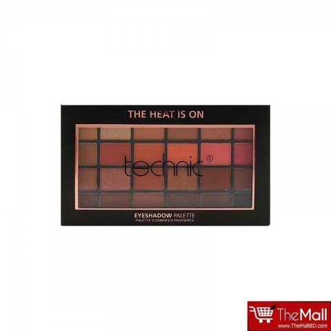 Technic 24 Eyeshadow Palette - The Heat Is On
