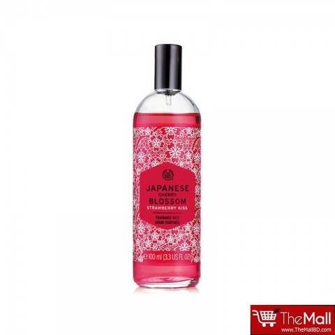The Body Shop Japanese Cherry Blossom Strawberry Kiss Fragrance Mist 100ml