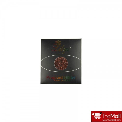 Lilyz Vegan Pressed Glitter Eyeshadow 1.5g - Love Chocolate