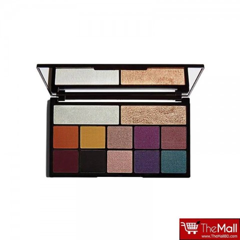 Makeup Revolution Kiss Of Fire Carmi Eyeshadow And Highlighter Palette