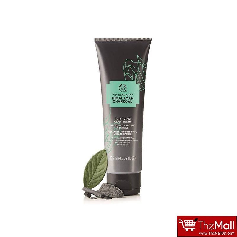The Body Shop Himalayan Charcoal Purifying Clay Wash 125ml