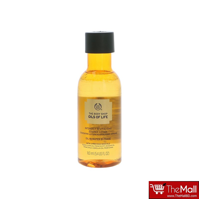 The Body Shop Oils of Life Intensely Revitalising Essence Lotion 160ml