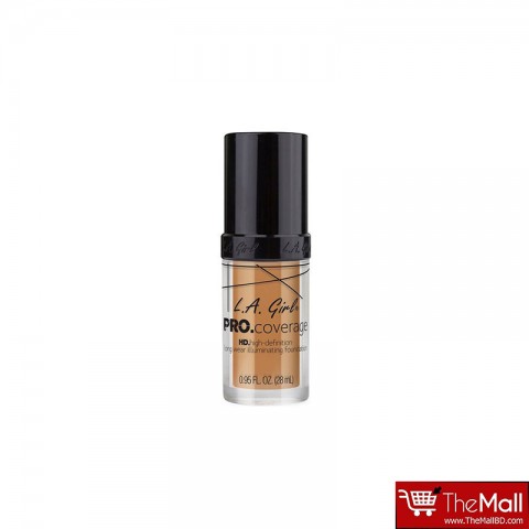 L.A. Girl Pro Coverage Illuminating Foundation 28ml - GLM646 Beige