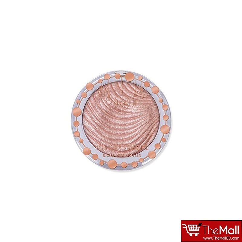 J. Cats Beauty You Glow Girl Baked Highlighter 8.5g - YGG 103 Pink Goddess