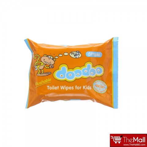 Doodoo Dimple Toilet Wipes 60s For Kids