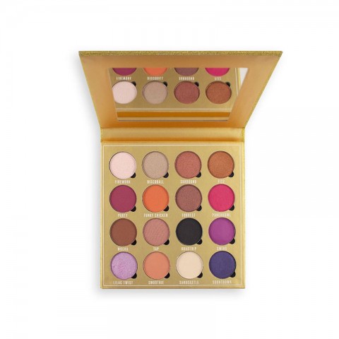 Makeup Revolution Obsession Eyeshadow Palette - Life Is A Party - 16 Shades