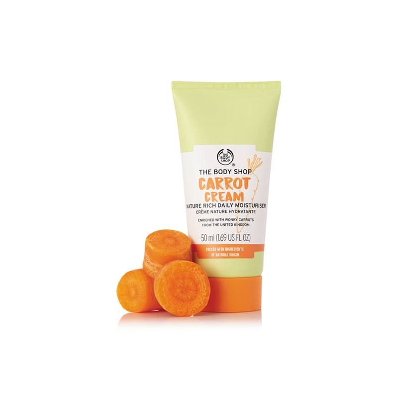 The Body Shop Carrot Cream Nature Rich Daily Moisturiser 50ml