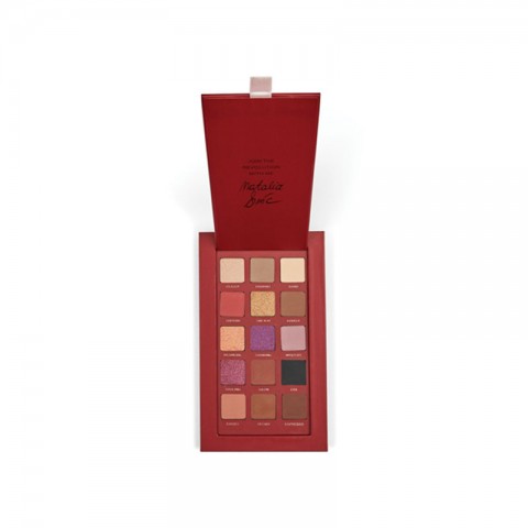 Makeup Revolution Pro Nath Natalia Riwice Limited Edition Eyeshadow Palette - 4134 - 15 Shades