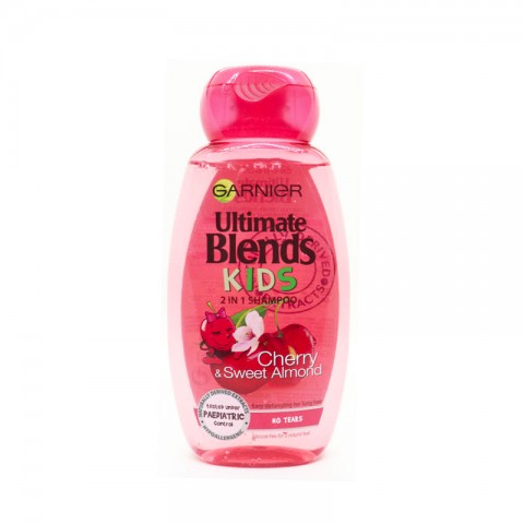 Garnier Ultimate Blends Kids 2 In 1 Shampoo With Cherry & Sweet Almond 250ml