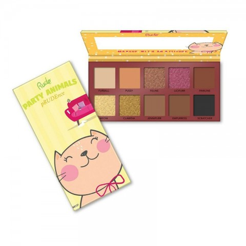 Rude Party Animal 10 Eyeshadow Palette - PRUDENCE