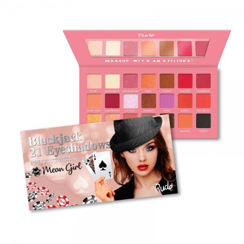 Rude Blackjack 21 Eyeshadows - Mean Girl