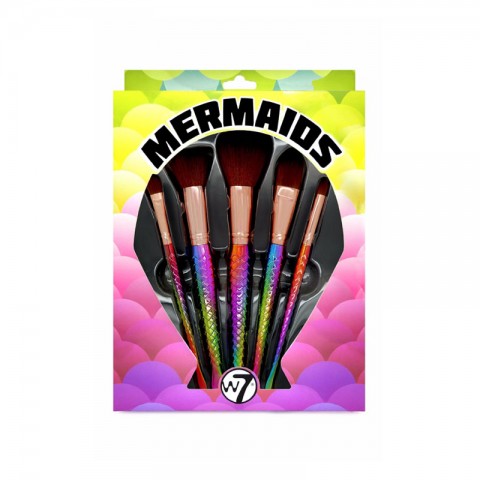W7 5 Piece Professional Mermaid Brush Collection Set (60783)