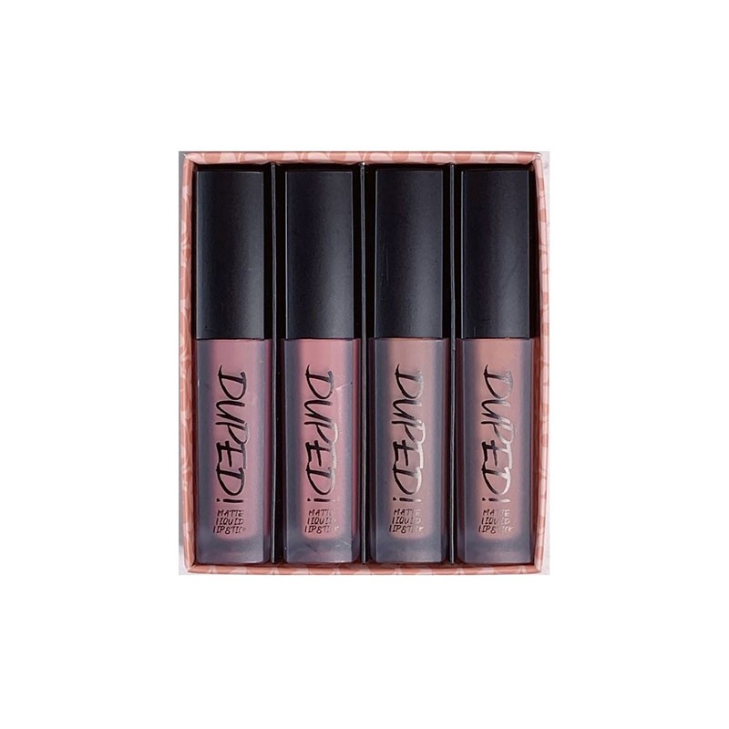 W7 Duped Matte Liquid Lipstick Set - Nice Nudes