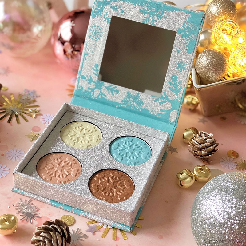 W7 Frosted Festive Icy Shimmers Palette