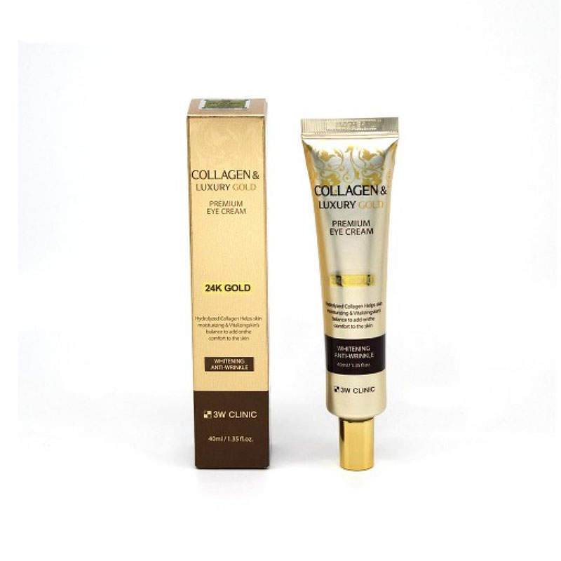 3W Clinic Collagen & Luxury Gold Premium Eye Cream 40ml