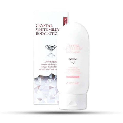 3W Clinic Crystal White Milky Body Lotion 150g
