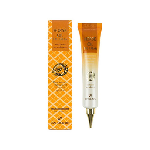 3W Clinic Whitening & Anti-Wrinkle Horse Oil Eye Cream 40ml