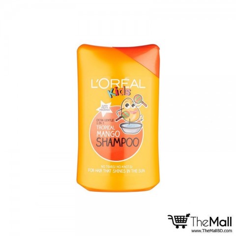 L'Oreal Kids Extra Gentle 2 in 1 Tropical Mango Shampoo 250ml