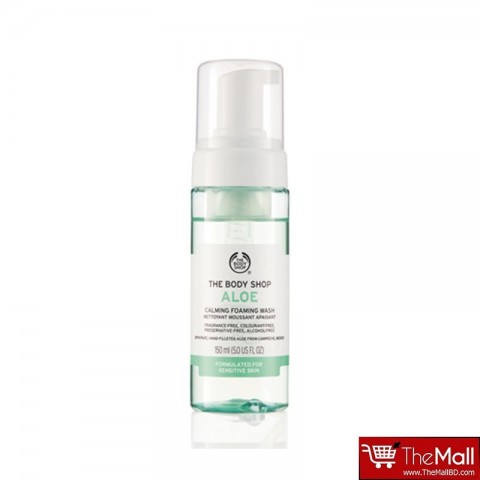 The Body Shop Aloe Calming Foaming Wash 150ml