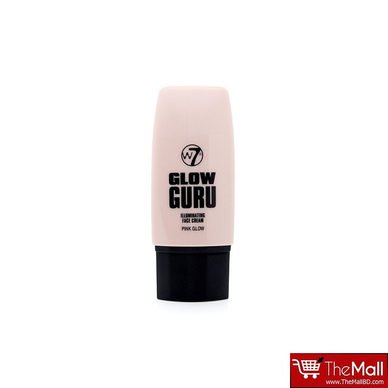 W7 Glow Guru Illuminating Face Cream 35ml - Pink Glow