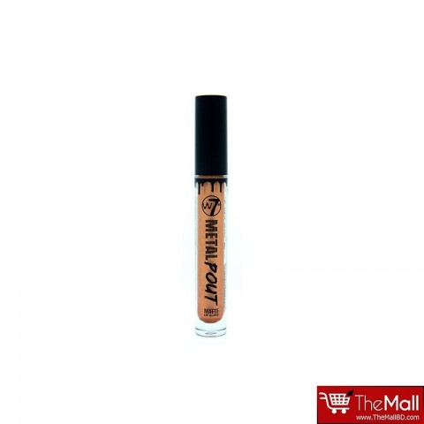 W7 Metal Pout Matte Lip Gloss 3ml -Molten Laver