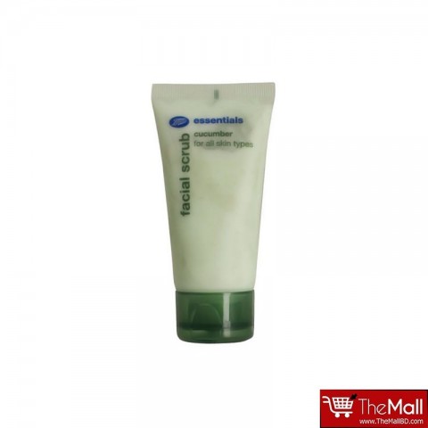 Boots EssentIals Cucumber Facial Scrub For All Skin 50ml
