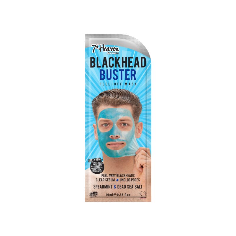 7th Heaven Blackhead Buster Peel - Off Face Mask For Men 10ml