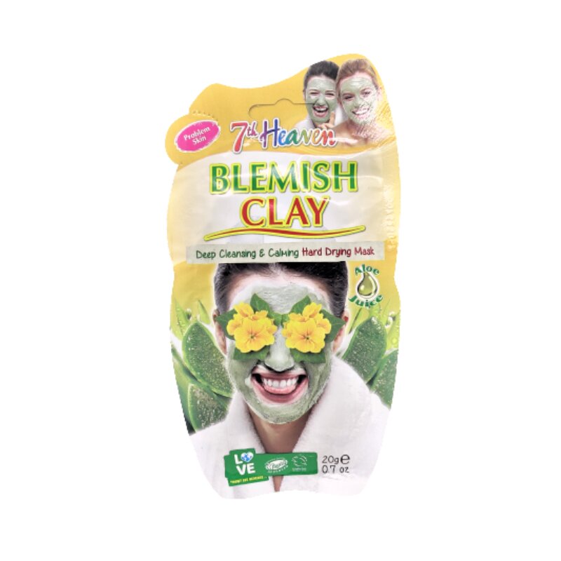 7th Heaven Montagne Jeunesse Blemish Clay Hard Drying Face Mask 20g
