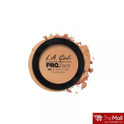 L.A. Girl Pro.Face Matte Pressed Powder 7g - GPP607 Warm Honey