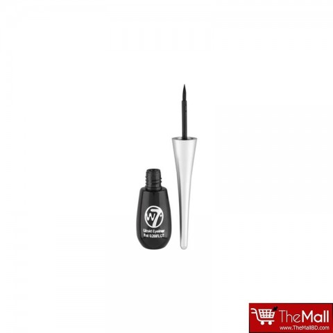 W7 Liquid Eyeliner Pot - Black