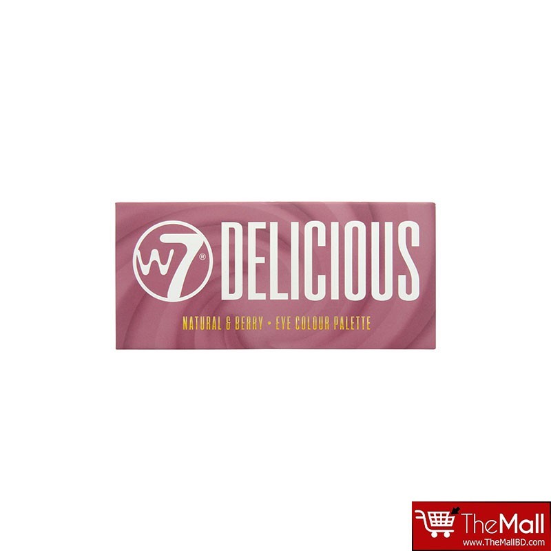 W7 Delicious Natural & Berry Eye Colour Palette