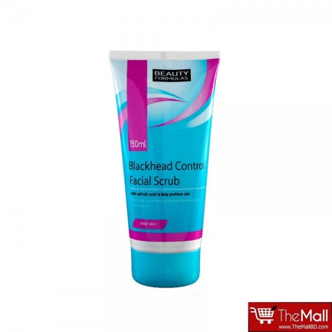 Beauty Formulas Blackhead Control Facial Scrub 150ml