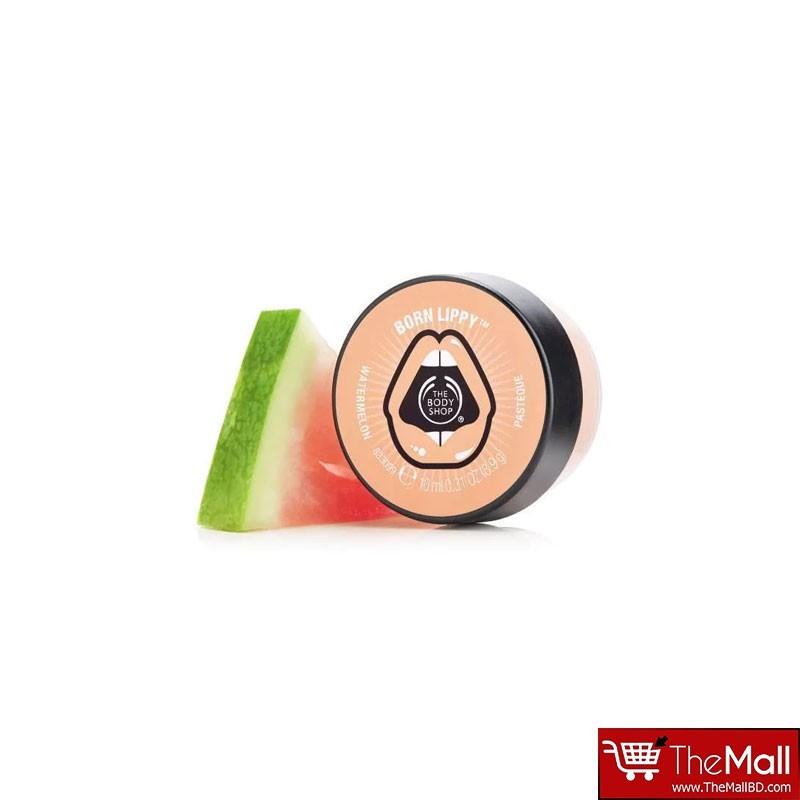 The Body Shop Born Lippy Pot Lip Balm 10ml - Watermelon