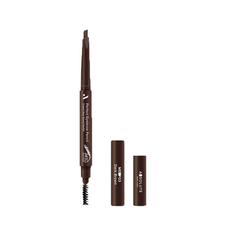 Absolute New York Perfect Eyebrow Pencil 0.25g - MEBP12 Dark Brown