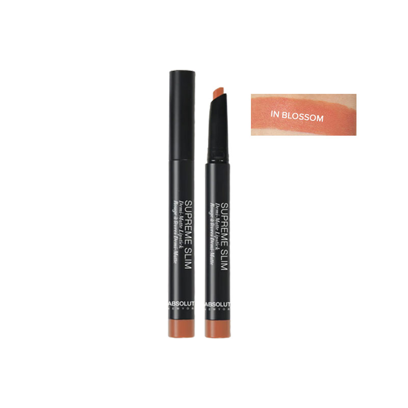 Absolute New York Supreme Slim Demi-Matte Lipstick 1.3gm - MLSS51 In Blossom