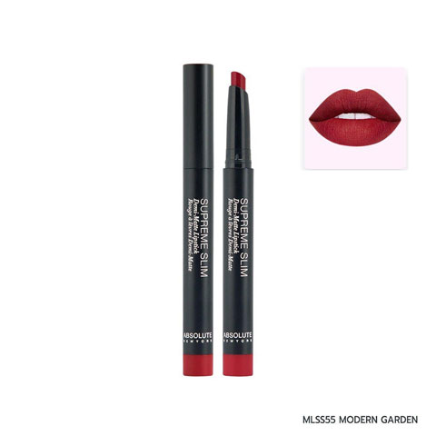 Absolute New York Supreme Slim Demi Matte Lipstick - MLSS55 Modern Garden