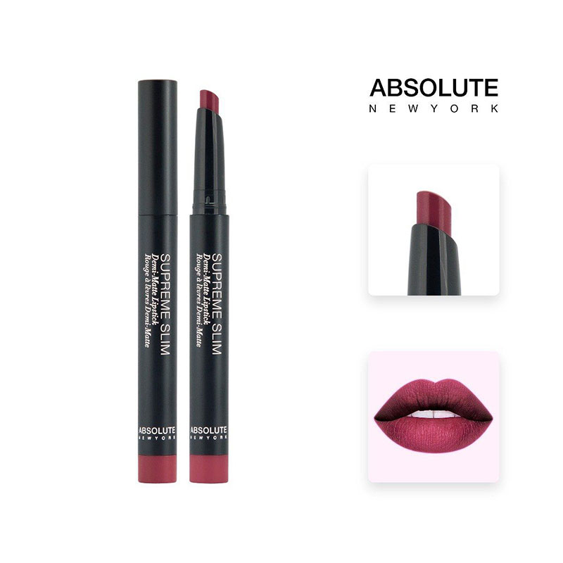 Absolute New York Supreme Slim Demi Matte Lipstick - MLSS56 Dahlia
