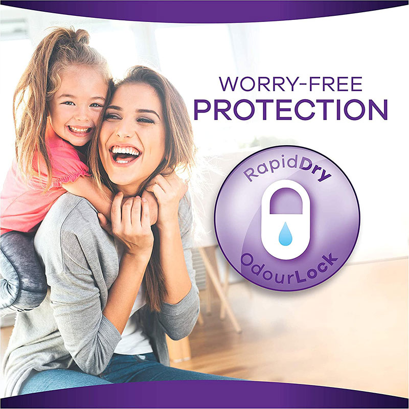 Always Discreet Complete Protection Maxi Night 12pcs Pads - Large